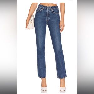 Agolde Lana denim - mid rise straight, sz 27 brand NWT